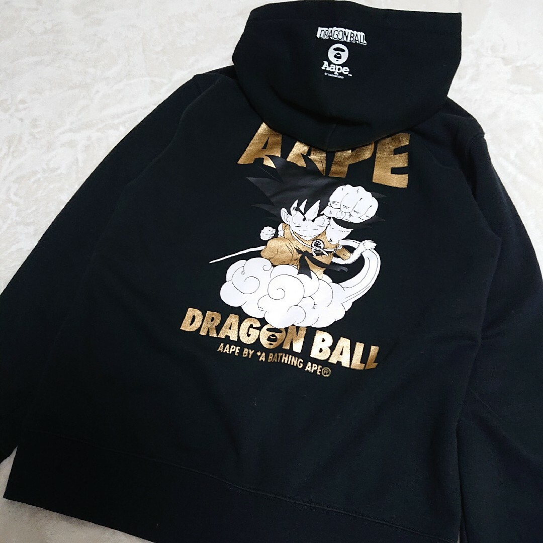 ☆コラボ☆A BATHING APE × ドラゴンボール パーカー XL 孫悟空