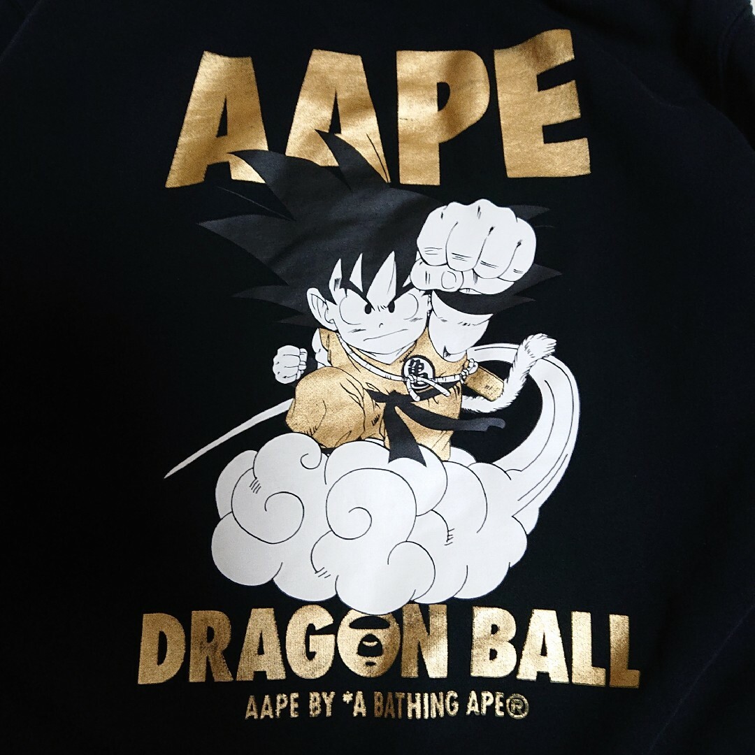 ☆コラボ☆A BATHING APE × ドラゴンボール パーカー XL 孫悟空