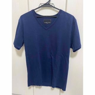 ナンバーナインデニム(NUMBER（N）INE DENIM)の［再値下げ］ナンバーナインデニム Tシャツ ネイビー Lサイズ(Tシャツ/カットソー(半袖/袖なし))