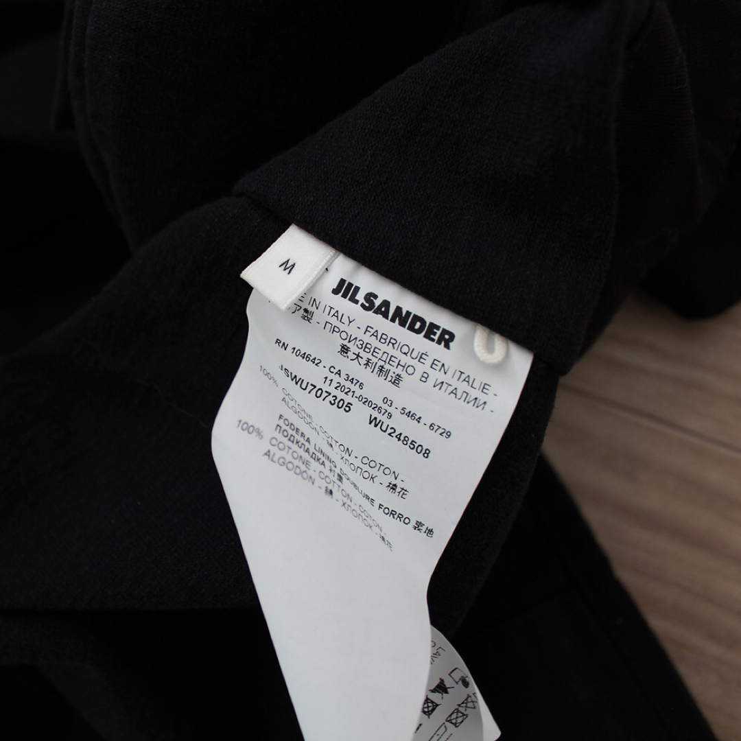 JIL SANDER／ジルサンダー／22SS／Vネックチュニック／ブラウス