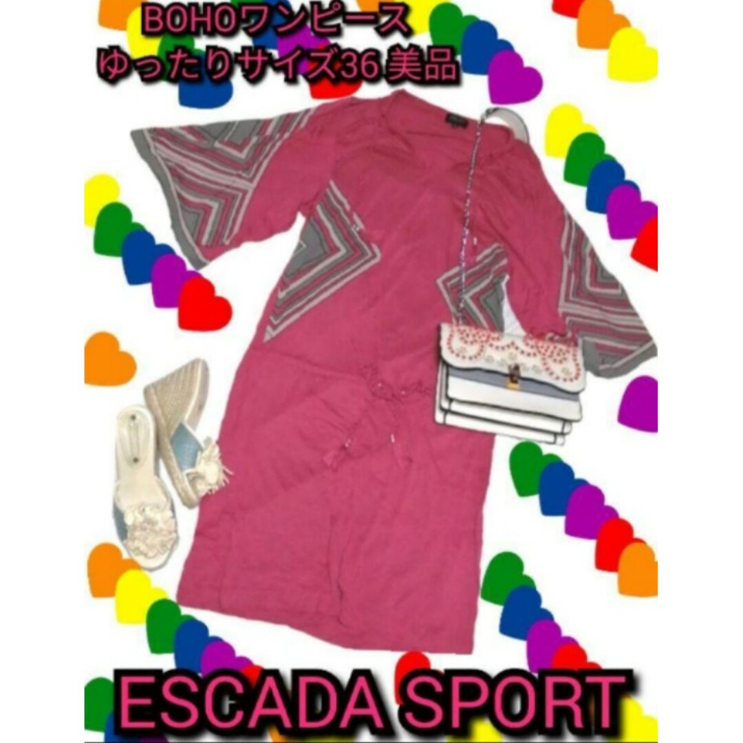 美品　ESCADA アンサンブルワンピース