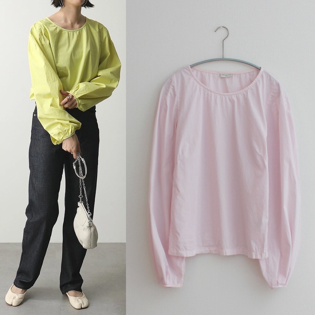 DRIES VAN NOTEN(ドリスヴァンノッテン)のDRIES VAN NOTEN／ドリス／21SS／パフスリーブブラウス レディースのトップス(シャツ/ブラウス(長袖/七分))の商品写真