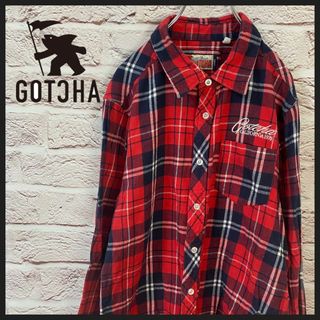 ガッチャ(GOTCHA)のGOTCHA シャツ　チェックシャツ メンズ　レディース　[ L ](シャツ)