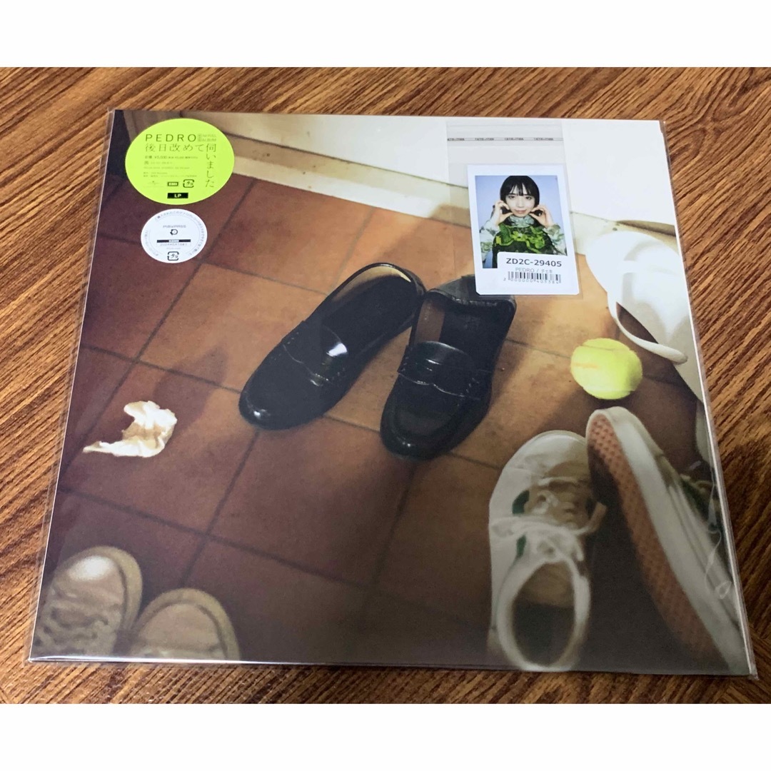 PEDRO 後日改めて伺いました　レコード　アナログ　限定版　LP  チェキ　A