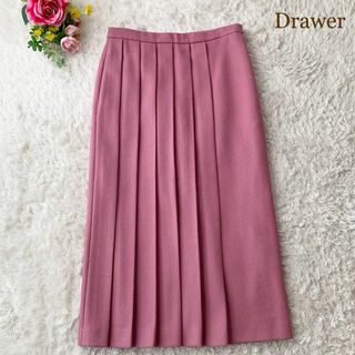 Drawer - 未使用級 ドゥロワー Drawer ウールツイルフロントプリーツ