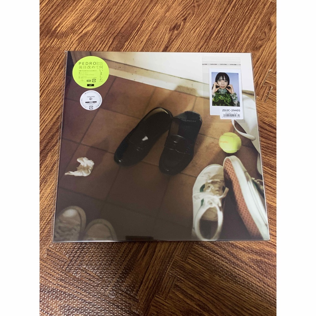 PEDRO 後日改めて伺いました　レコード　アナログ　限定版　LP  チェキ　D