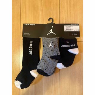 ジョーダン(Jordan Brand（NIKE）)の14〜16cm ベビーキッズ　NIKE ジャンプマンロゴ　３PACK靴下ソックス(靴下/タイツ)