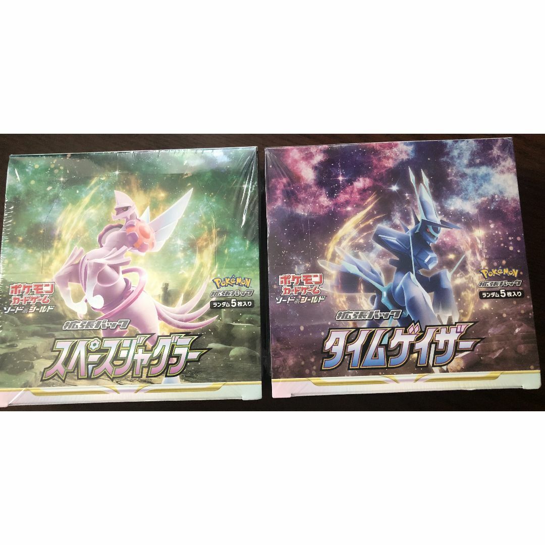 タイムゲイザー　4BOX 新品未開封　シュリンク付き　ポケモンカード