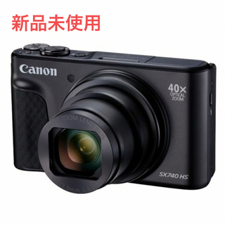 キヤノン(Canon)の【新品未使用】Canon PowerShot SX740 HS BK(コンパクトデジタルカメラ)