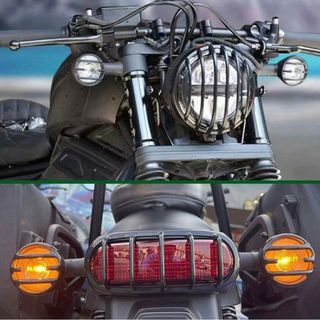 レブル向け　ライトカバー　フロント＆テールランプ＆ウインカーカバー(パーツ)