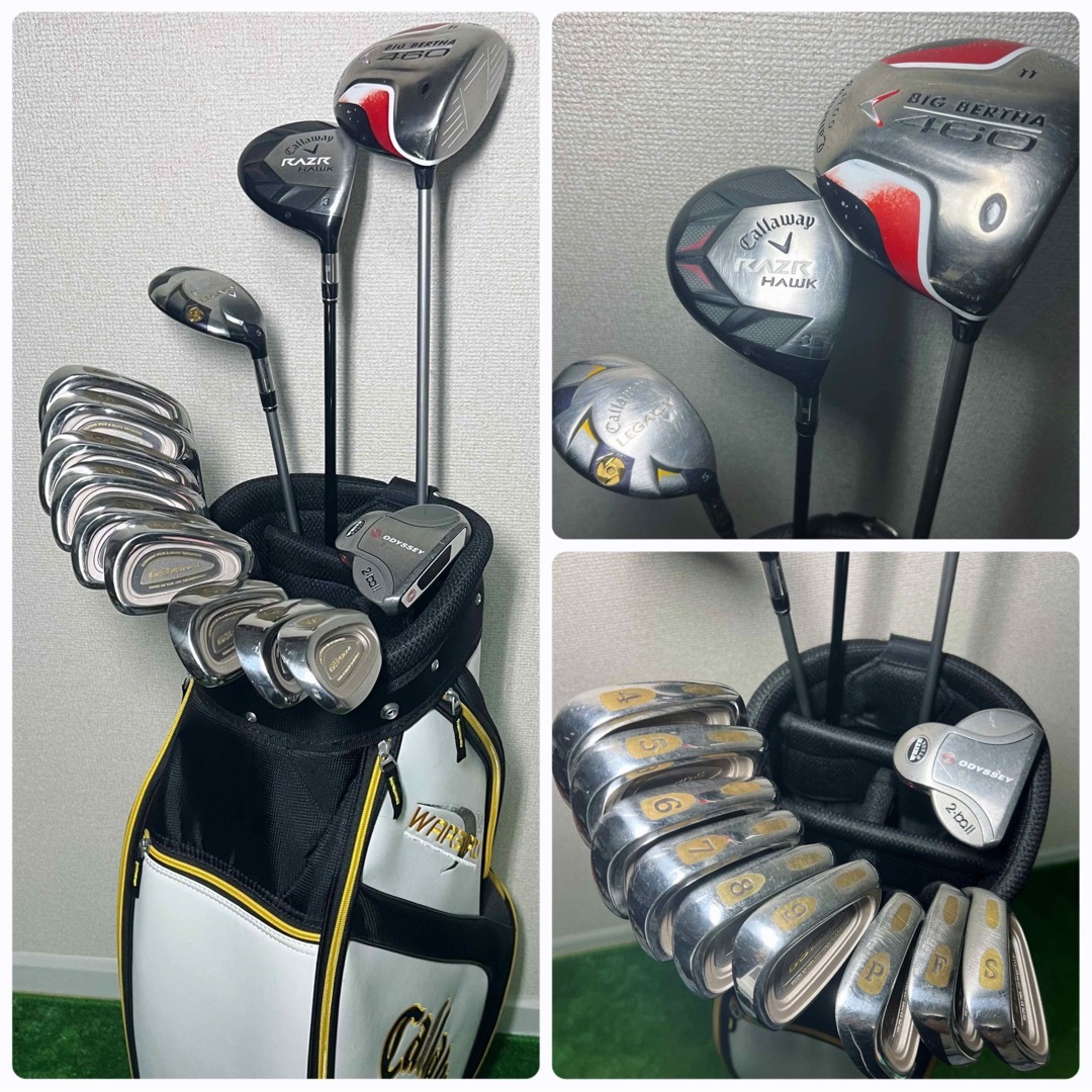 GH57 ゴルフクラブセット Callaway キャロウェイメンズ 右利き - 通販