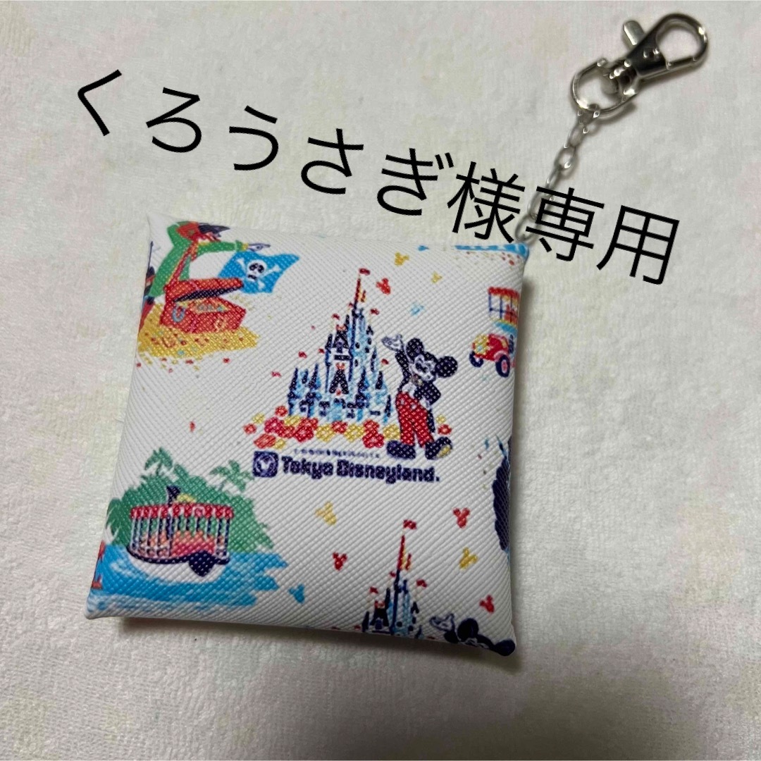 Disney(ディズニー)のお土産袋柄　ミニポーチ エンタメ/ホビーのおもちゃ/ぬいぐるみ(キャラクターグッズ)の商品写真