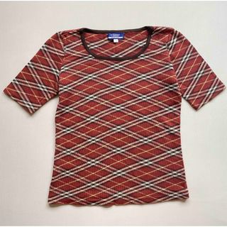 バーバリー(BURBERRY)のBURBERRY  サマーニット　Tシャツ(ニット/セーター)