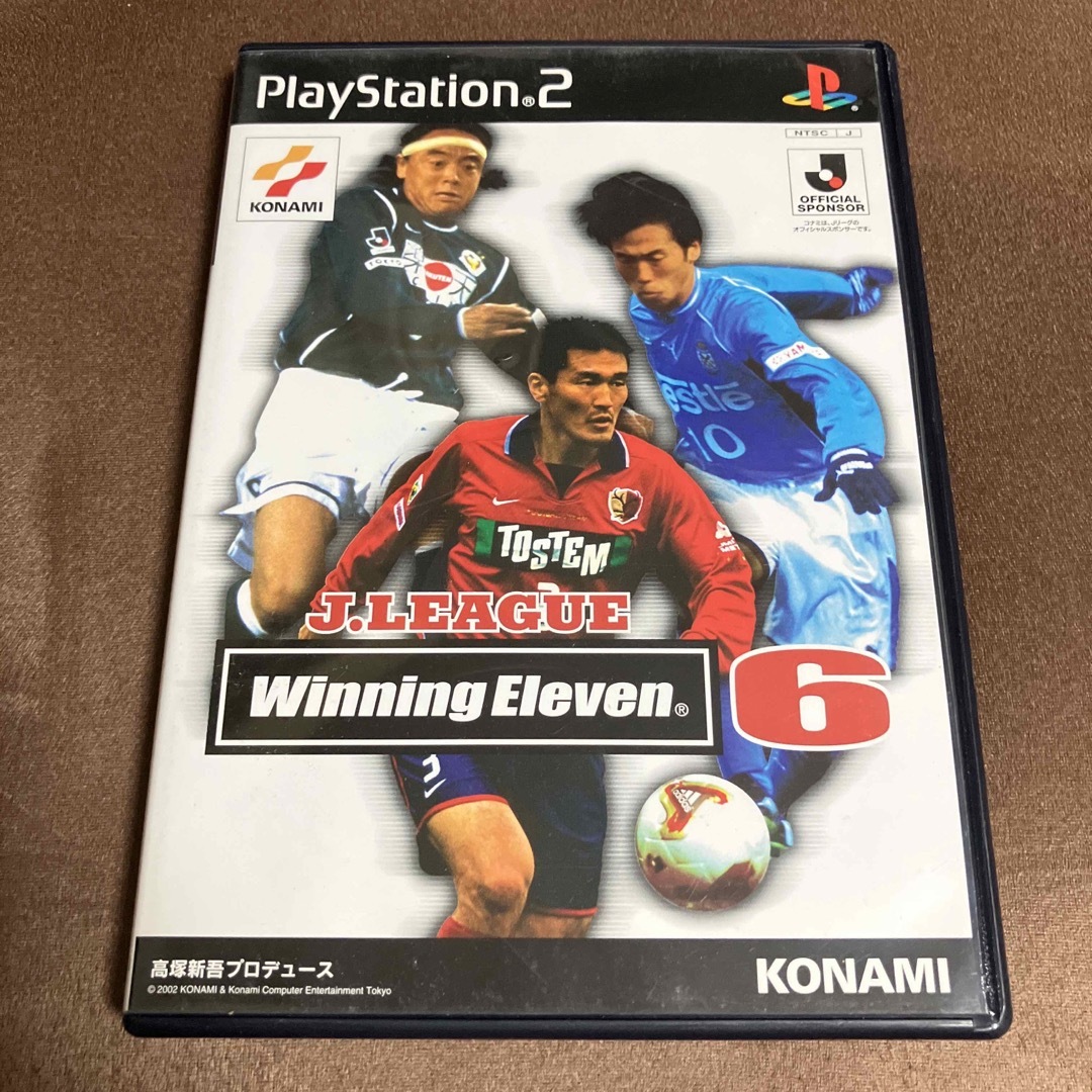 KONAMI(コナミ)のJリーグ ウイニングイレブン6 PS2 エンタメ/ホビーのゲームソフト/ゲーム機本体(家庭用ゲームソフト)の商品写真