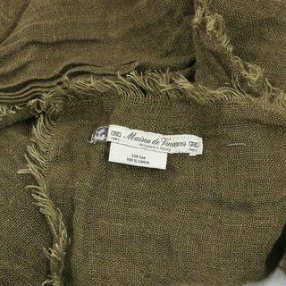Maison de Vacances - メゾンドバカンス 19SS Linen Stole リネン
