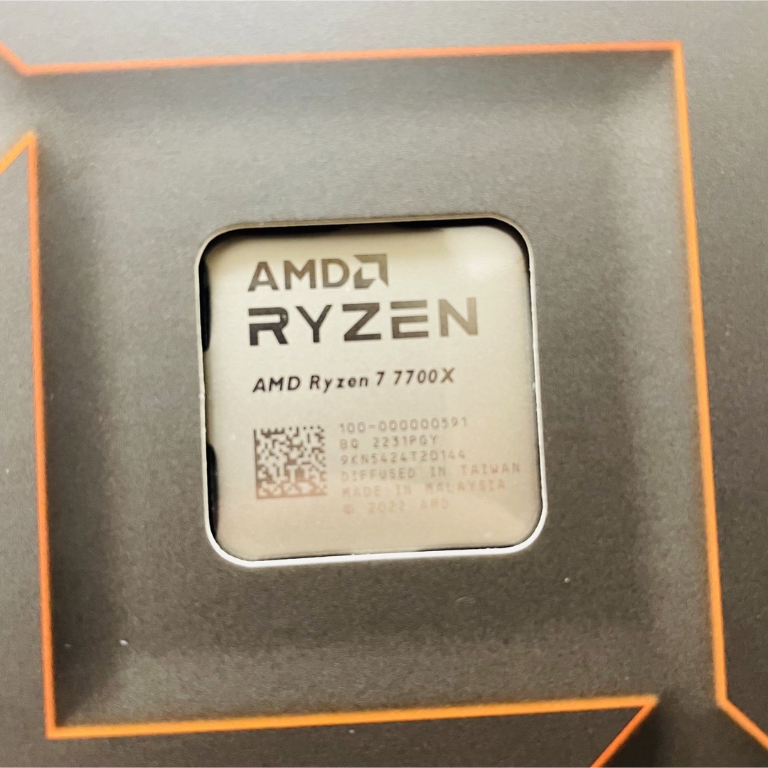 【新品未開封】AMD Ryzen 7 7700X BOX CPU