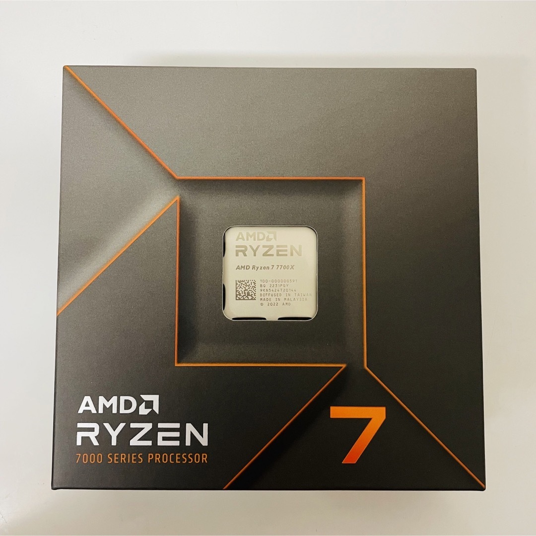 【新品未開封】AMD Ryzen 7 7700X BOX CPU