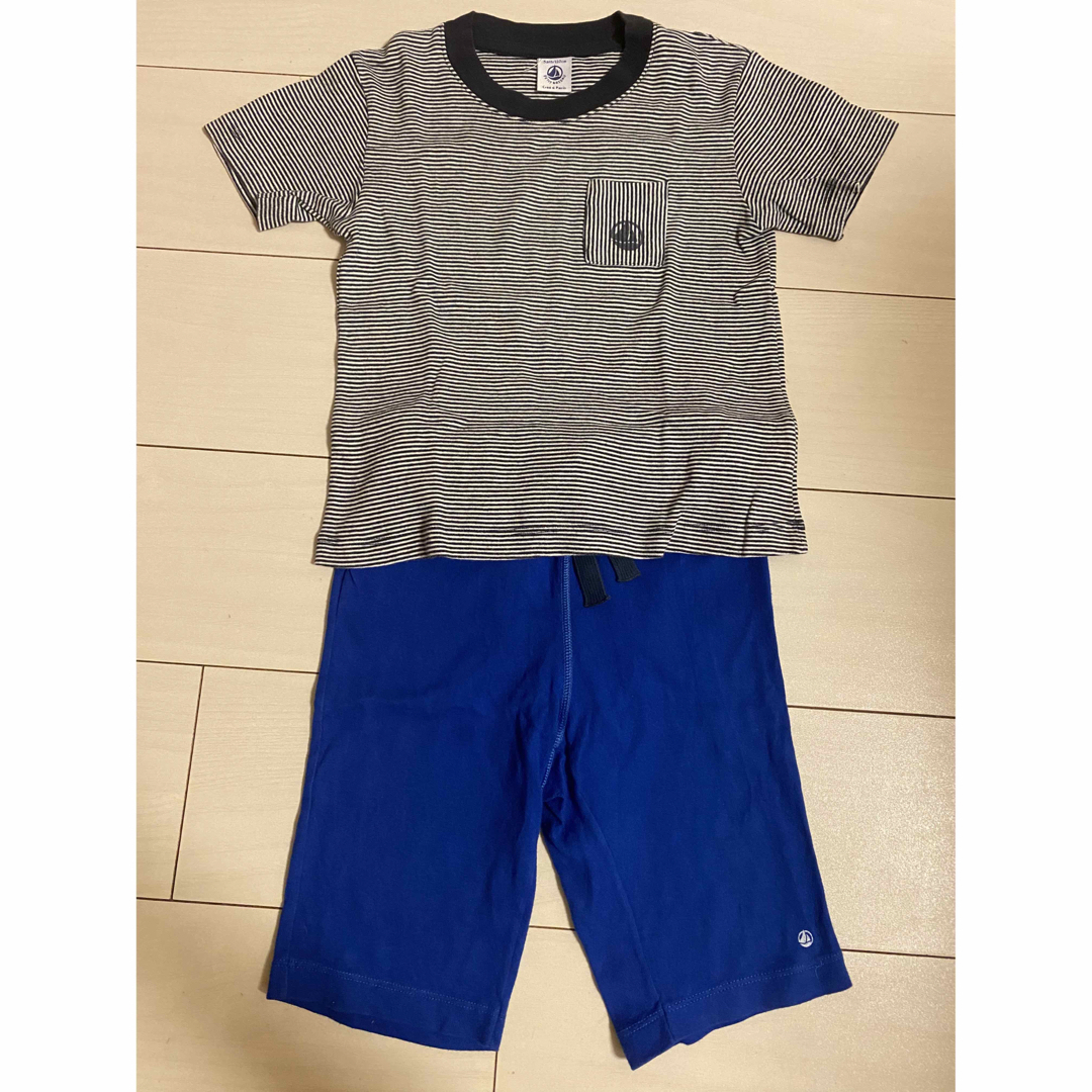 PETIT BATEAU(プチバトー)のプチバトーＴシャツセット キッズ/ベビー/マタニティのキッズ服男の子用(90cm~)(Tシャツ/カットソー)の商品写真