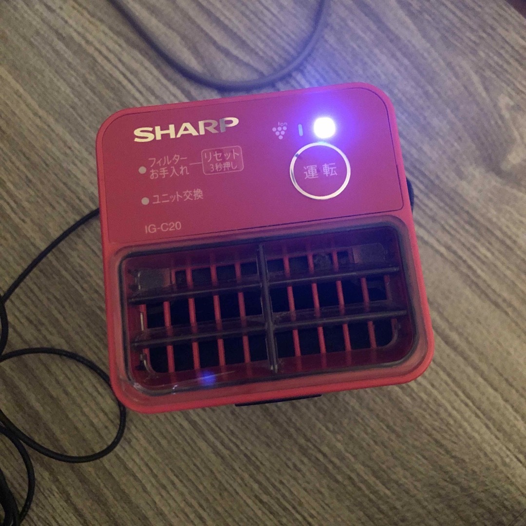 SHARP(シャープ)のSHARPプラズマクラスター空気清浄機置き型 スマホ/家電/カメラの生活家電(空気清浄器)の商品写真