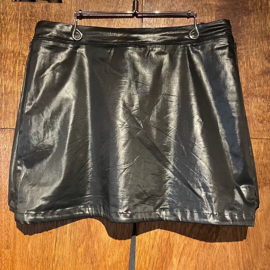 HELMUT LANG ヘルムートラング　レザーミニスカート