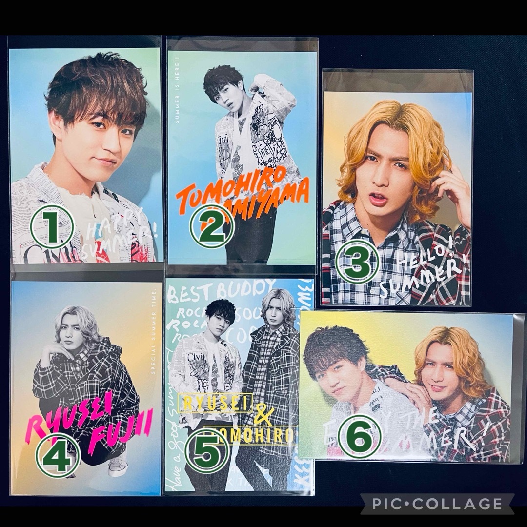 ジャニーズWEST(ジャニーズウエスト)のジャニーズWEST 正しいロックバンドの作り方 ポストカード バラ売り エンタメ/ホビーのタレントグッズ(アイドルグッズ)の商品写真
