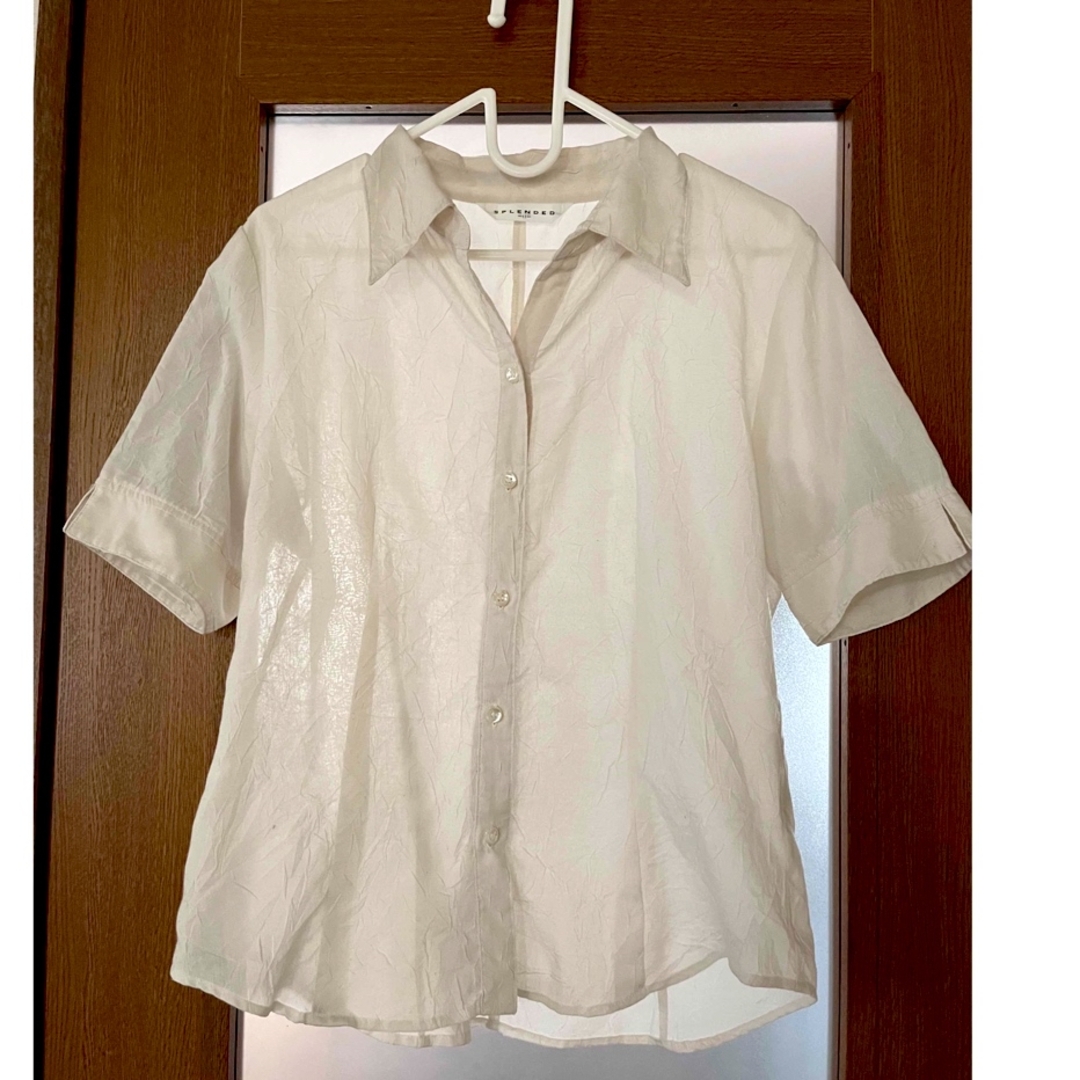 レディース　ブラウス　半袖 レディースのトップス(シャツ/ブラウス(半袖/袖なし))の商品写真