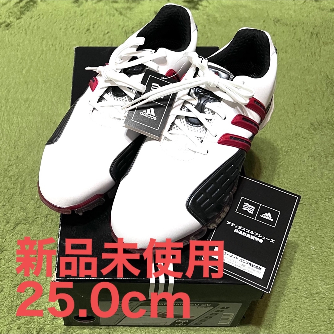 adidas ゴルフシューズ 25cm