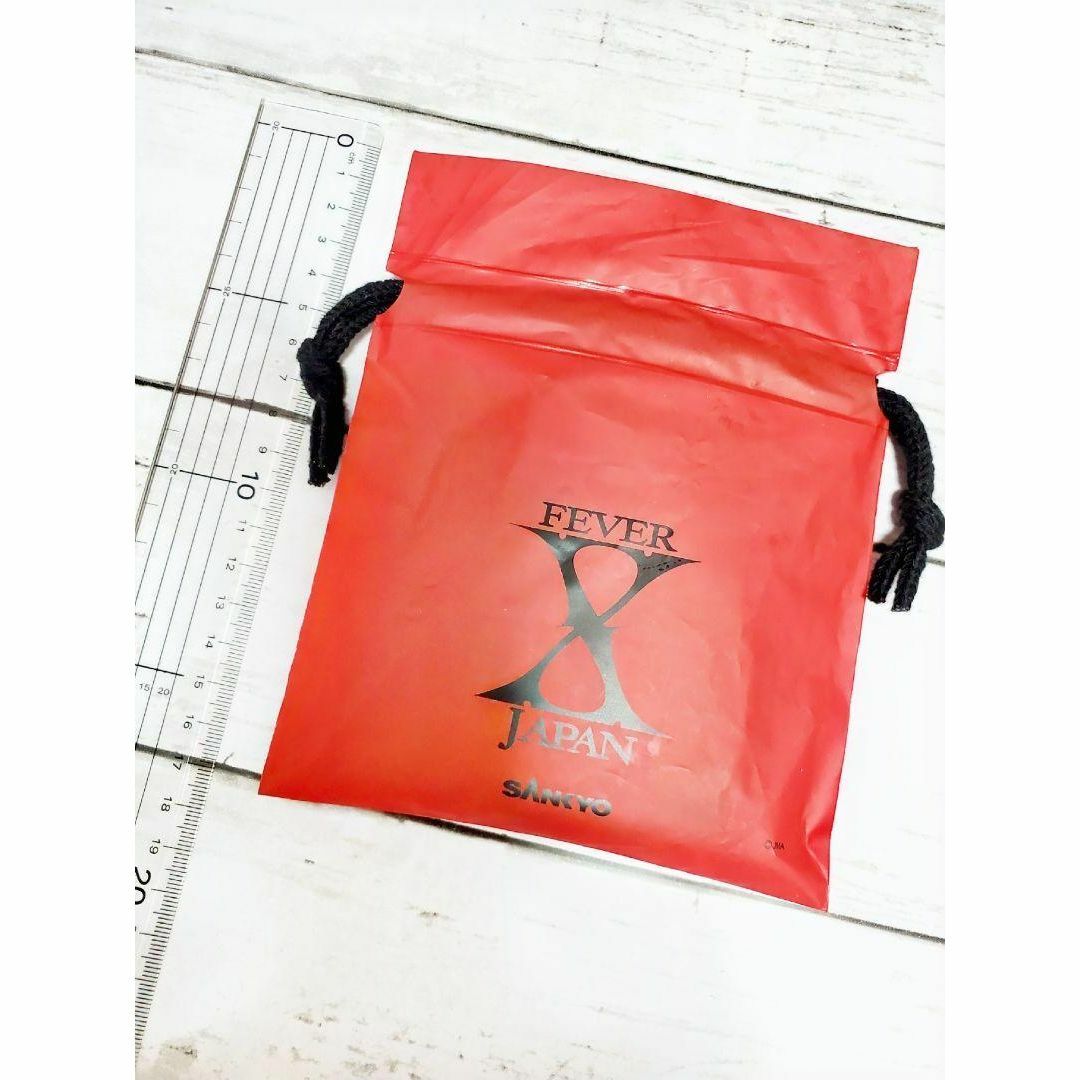 XJAPAN エックスジャパン ポケットティッシュ赤 RED 袋付き エンタメ/ホビーのタレントグッズ(ミュージシャン)の商品写真