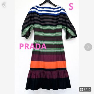 プラダ ボーダーワンピース ワンピースの通販 2点 | PRADAのレディース