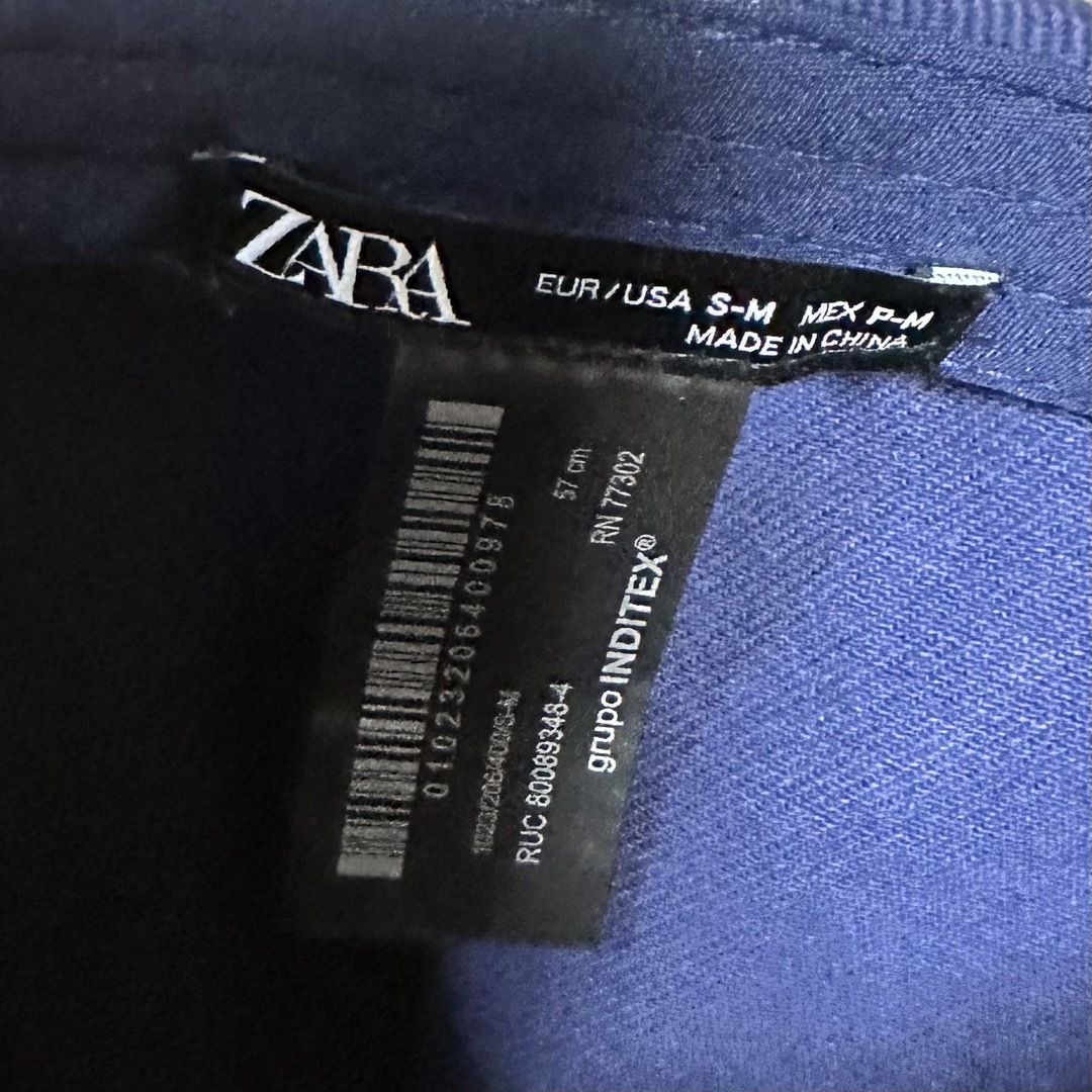 ZARA ZARA ベーシック キャップ ネイビーの通販 by 4's shop｜ザラならラクマ