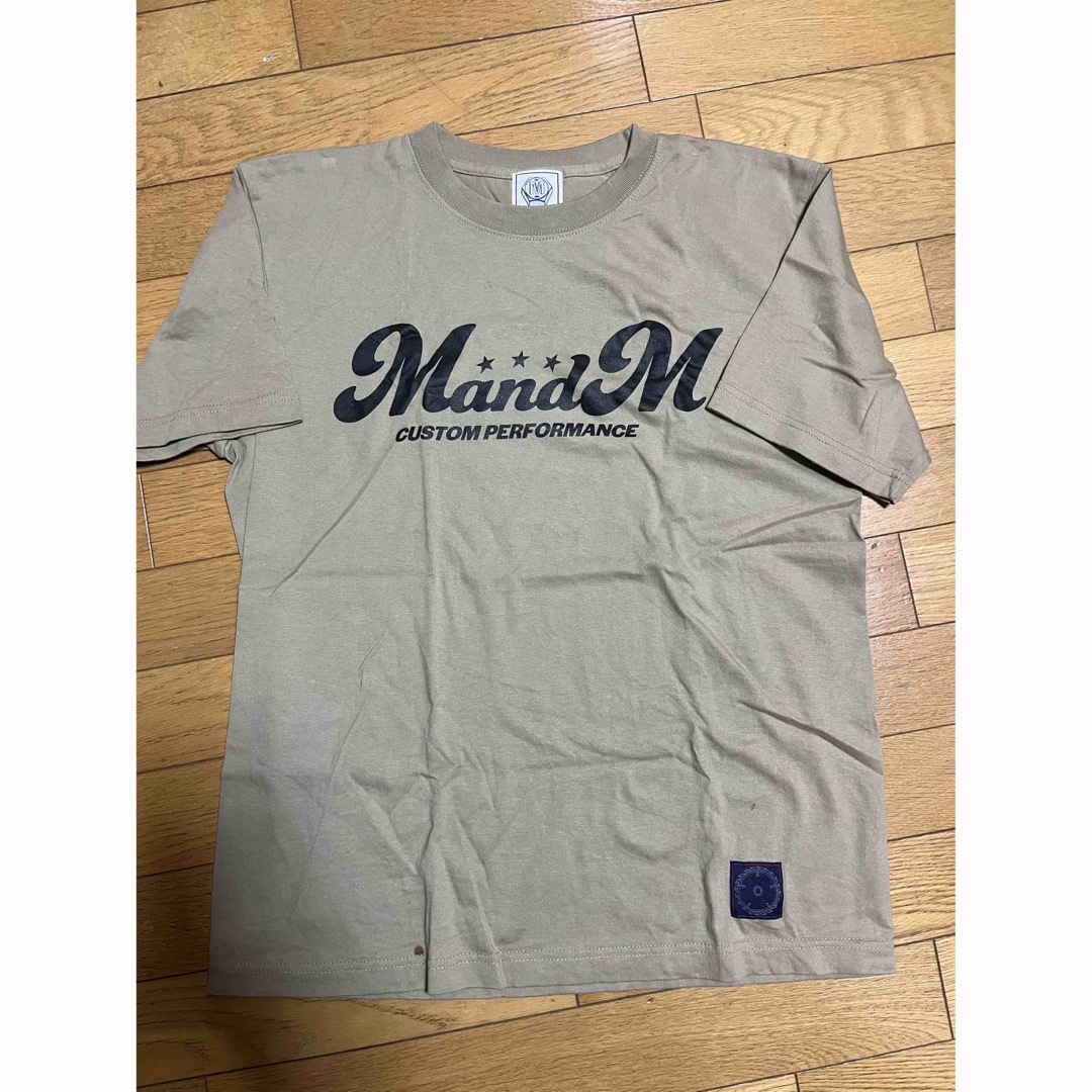 M&M CUSTOM PERFORMANCE Tシャツ カーキ キムタク着野口強