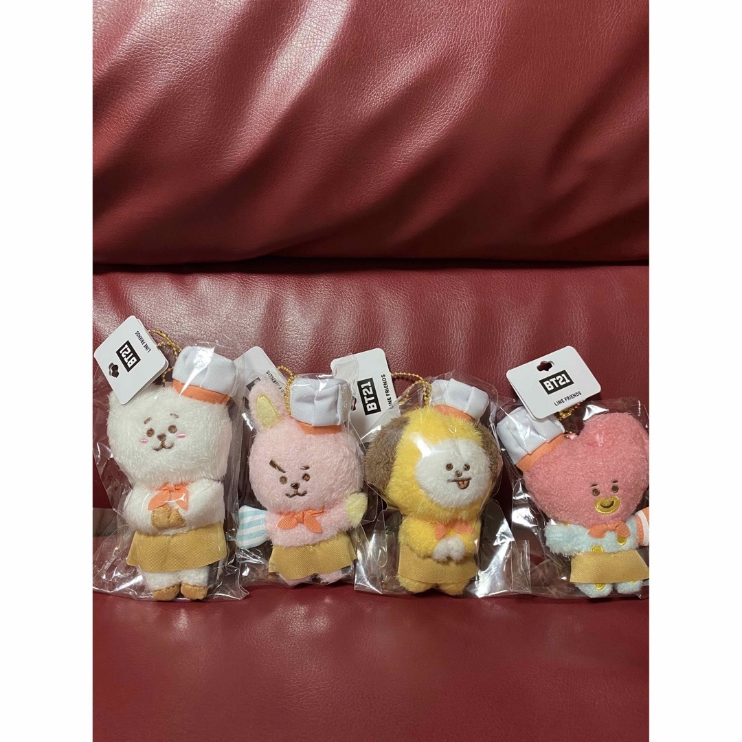 【新品】bt21 キッチンマスコット　ボーカルラインセット