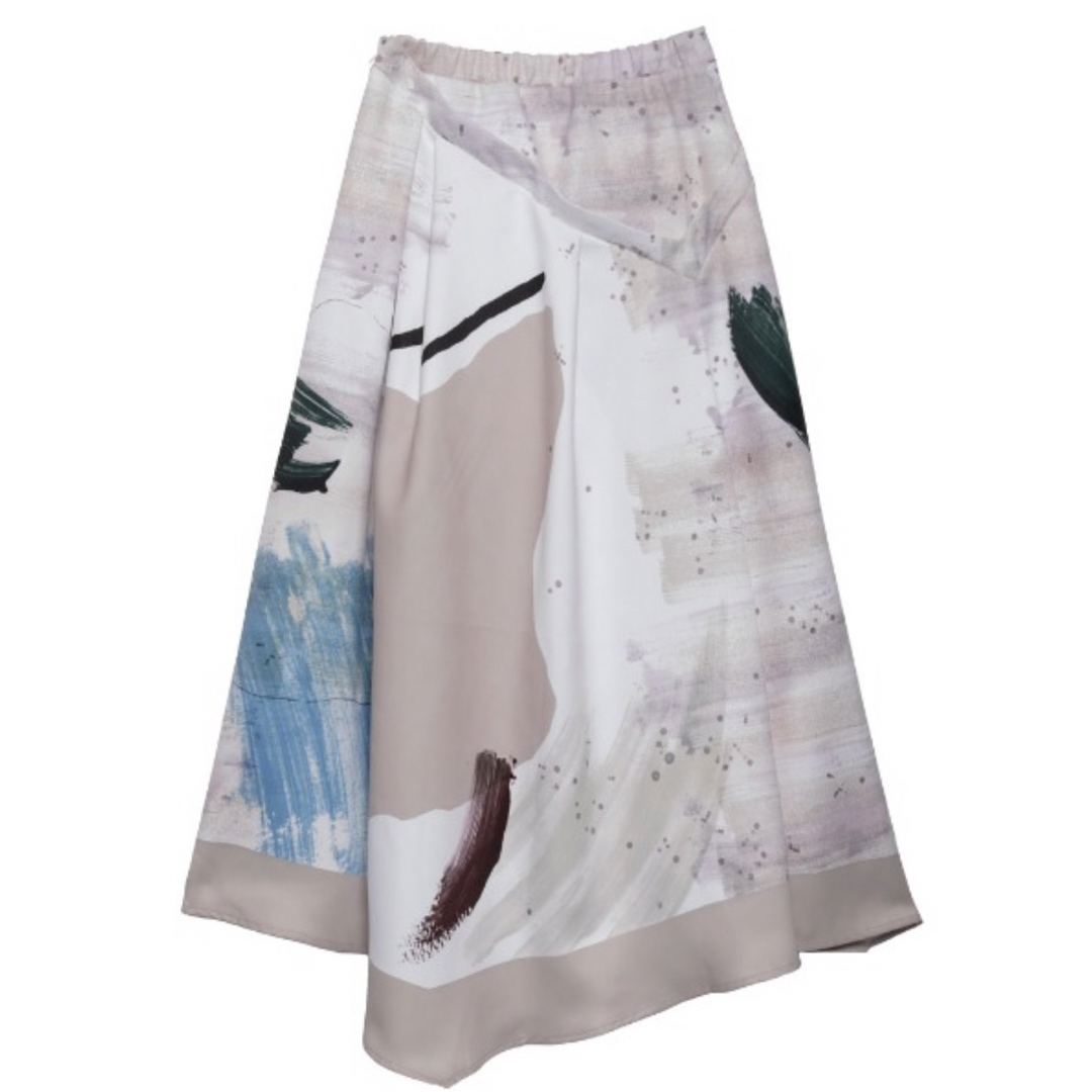 Ameri 新品♡ MARY PAINTING FLARE SKIRT Ｍサイズ