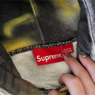 Supreme - supreme コラボ パーカー スウェット フーディー Lサイズ