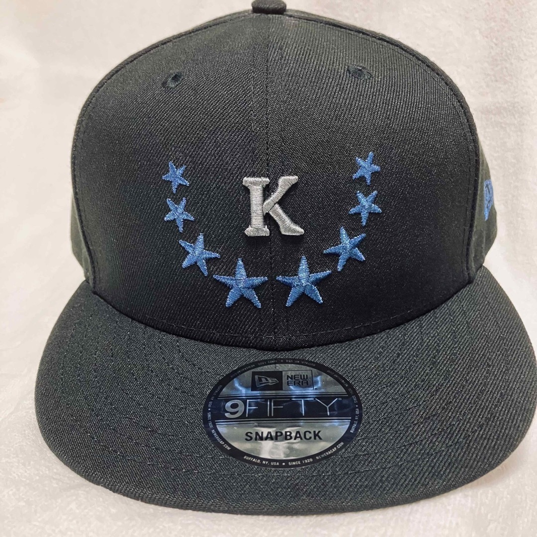 NEW ERA(ニューエラー)のDeNAベイスターズ　神里選手　プロデュースキャップ　新品　タグ付き スポーツ/アウトドアの野球(応援グッズ)の商品写真