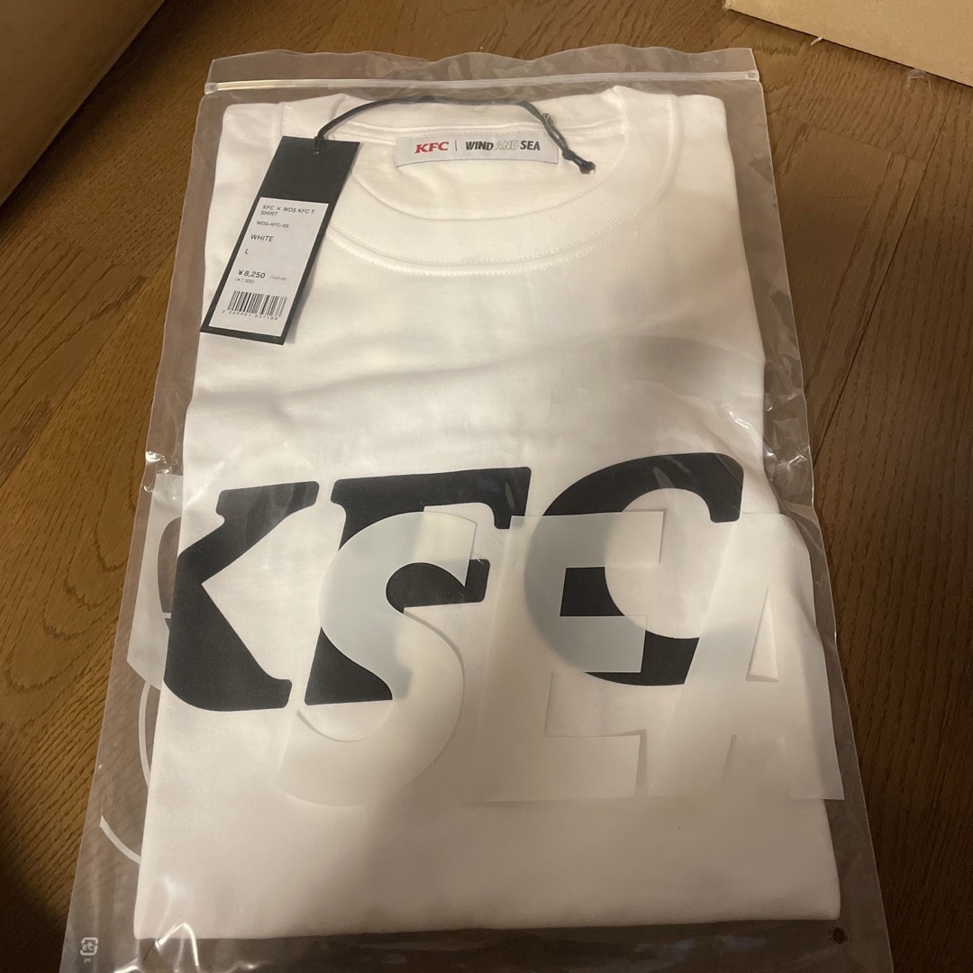 KFC × WIND AND SEA Tシャツ　サイズL