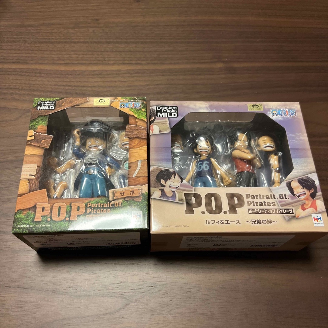 メガハウス　P・O・P 兄弟の絆　ルフィ&エース　サボ　セット