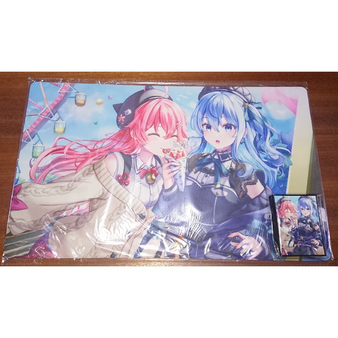 ホロライブ みこめっと プレイマット スリーブ 星街すいせい さくら ホロライブ みこめっと プレイマット スリーブ 星街すいせい さくら