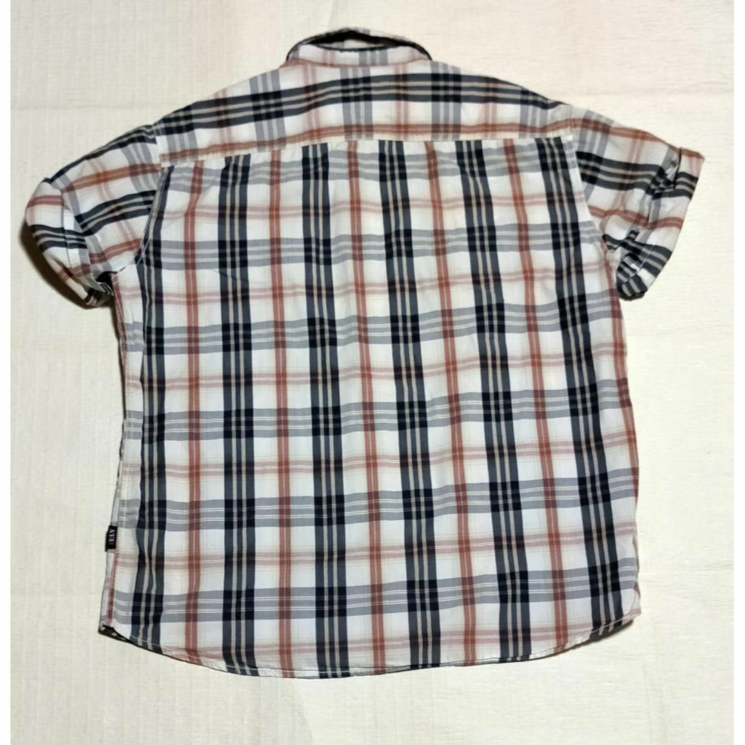 MR.VAN　メンズ　半袖シャツ　チェック柄　L　コットン メンズのトップス(シャツ)の商品写真