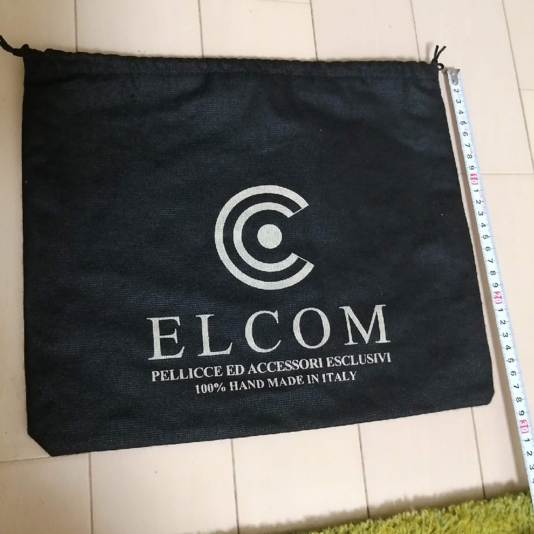 ELECOM(エレコム)のELECOM　エレコム　Made In ITALY　ショッパー　きんちゃく袋 レディースのバッグ(ショップ袋)の商品写真