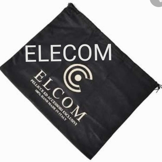 エレコム(ELECOM)のELECOM　エレコム　Made In ITALY　ショッパー　きんちゃく袋(ショップ袋)