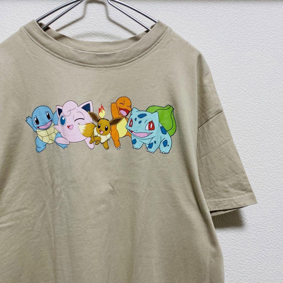 美品　H&M ポケモン　オーバーサイズプリントTシャツ | フリマアプリ ラクマ