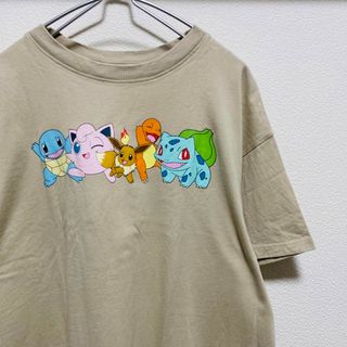 エイチアンドエム(H&M)の美品　H&M ポケモン　オーバーサイズプリントTシャツ(Tシャツ/カットソー(半袖/袖なし))