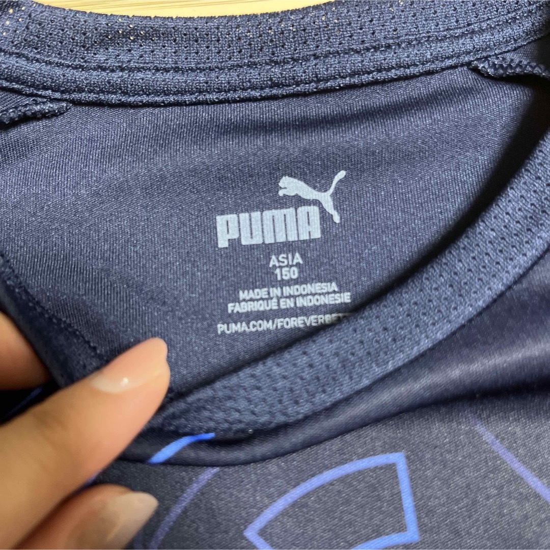 PUMA - まとめ売り2点PUMAプーマジュニアサッカー練習着ドライ150cmの