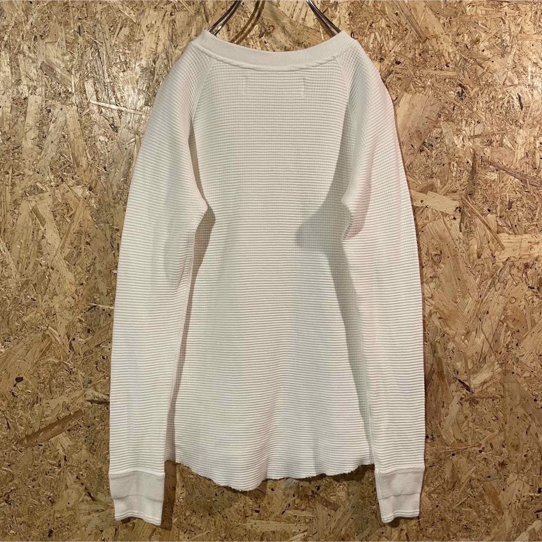 Shinzone(シンゾーン)のTHE SHINZONE シンゾーン  ワッフル　ロングTシャツ　ホワイトカラー レディースのトップス(Tシャツ(長袖/七分))の商品写真