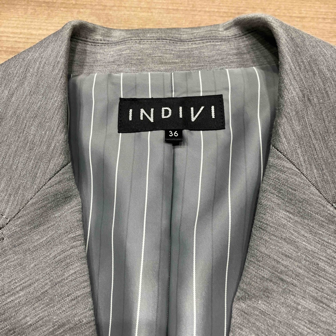 INDIVI(インディヴィ)のINDIVI ジャケット レディースのジャケット/アウター(テーラードジャケット)の商品写真