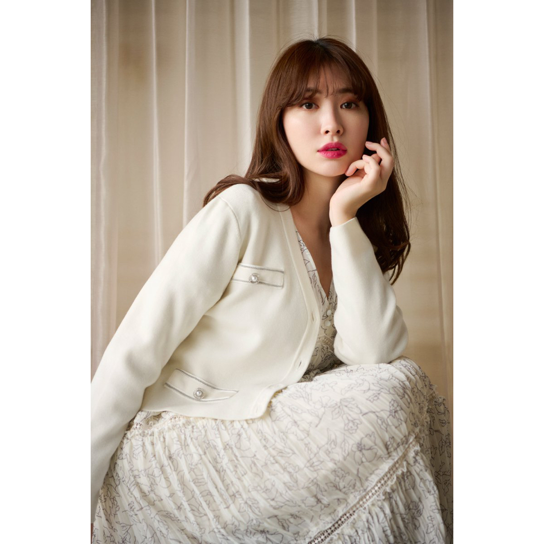 Her lip to - Herlipto Lerici Cropped Knit Cardiganの通販 by yy's