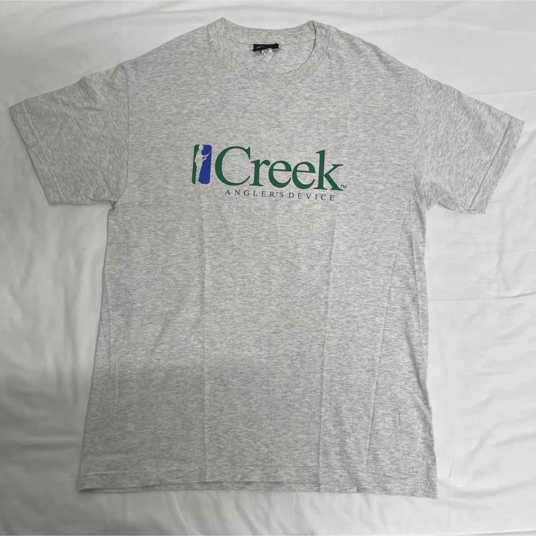 新品未使用 creek angler's device Tシャツ グレー XL