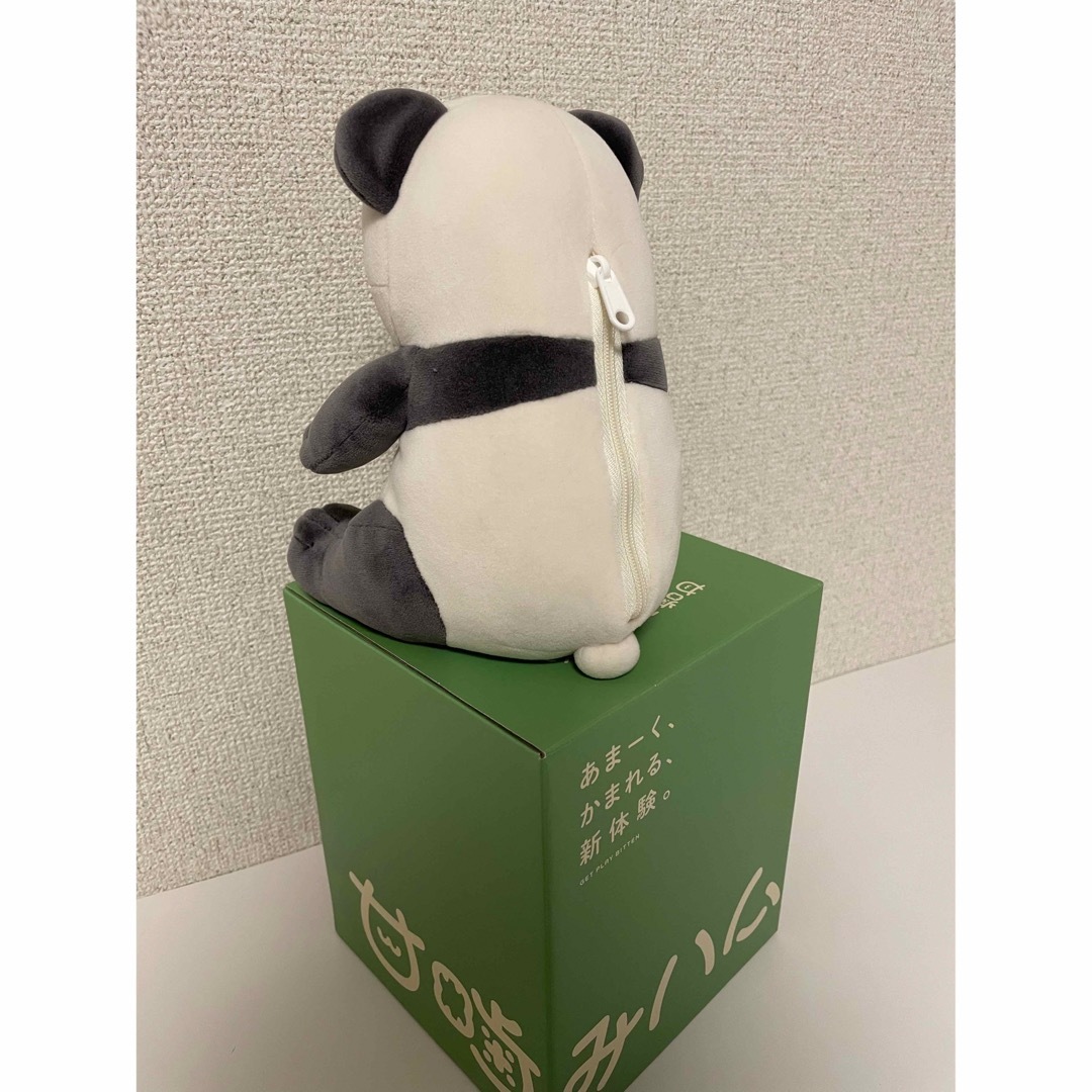 新発売★甘噛みハムハム　パンダちゃん　新品 エンタメ/ホビーのおもちゃ/ぬいぐるみ(ぬいぐるみ)の商品写真