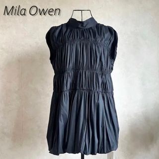 ミラオーウェン(Mila Owen)の【新品未使用タグ付き】ミラオーウェン　ノースリーブブラウス(シャツ/ブラウス(半袖/袖なし))